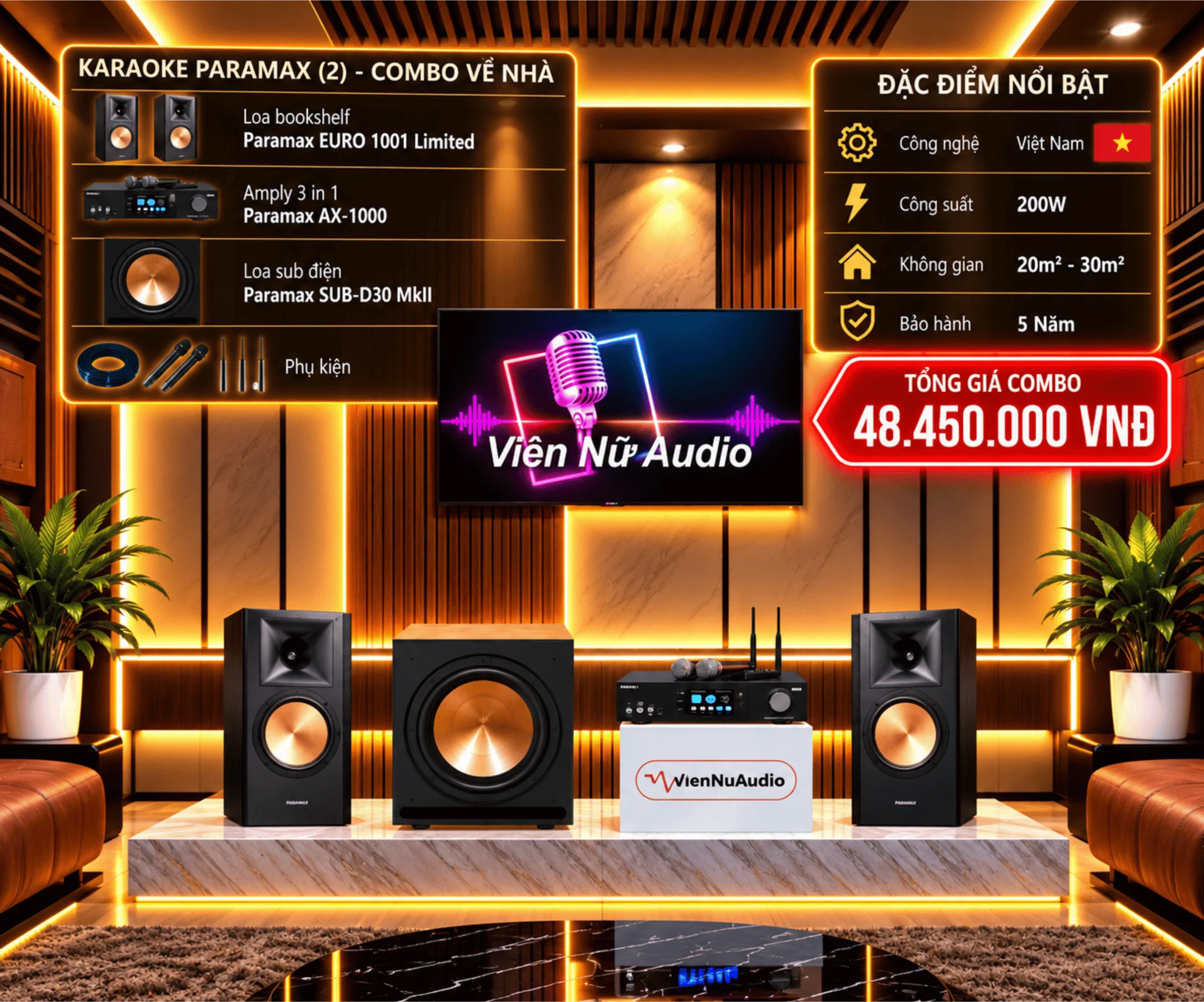 Karaoke Paramax - Combo Về Nhà