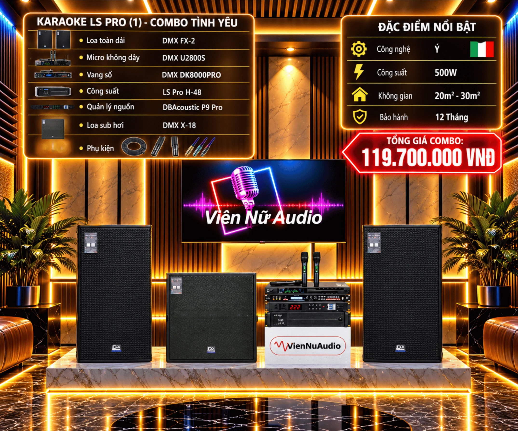Karaoke LS Pro - Combo Tình Yêu