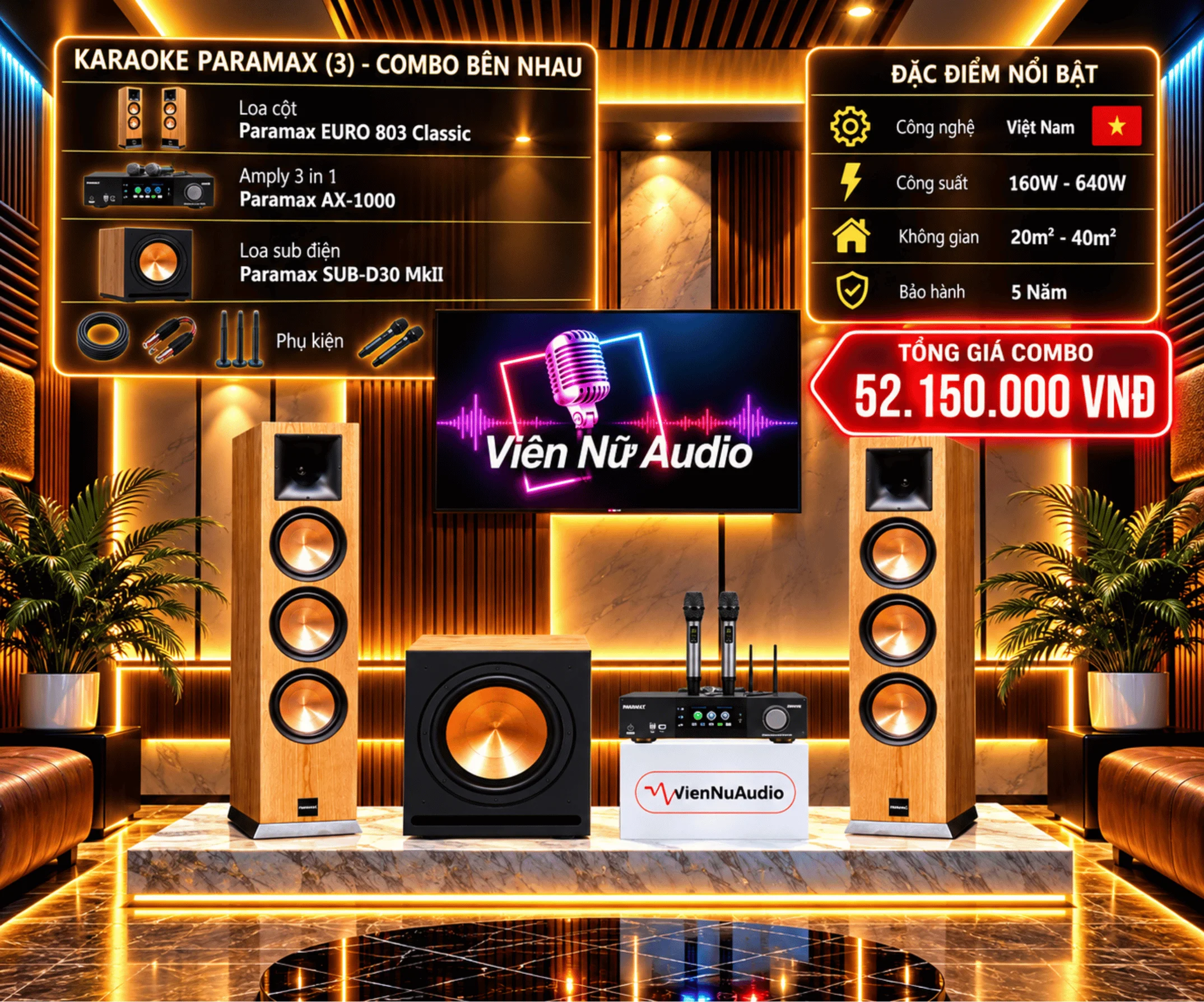 Karaoke Paramax - Combo Gắn Kết