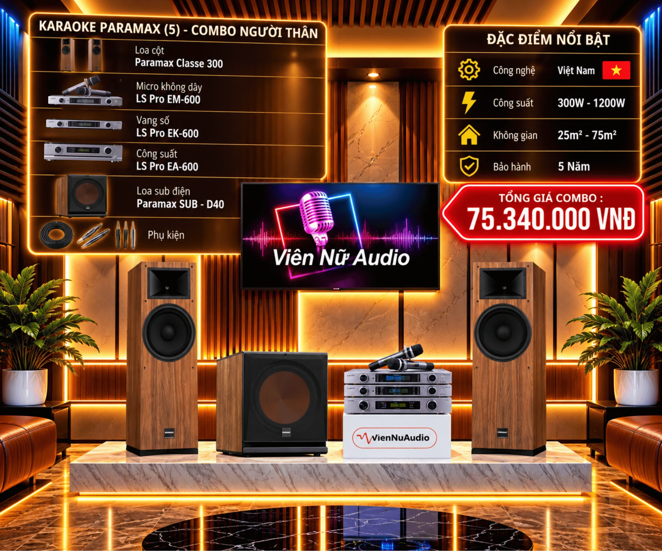 Karaoke Paramax - Combo Người Thân