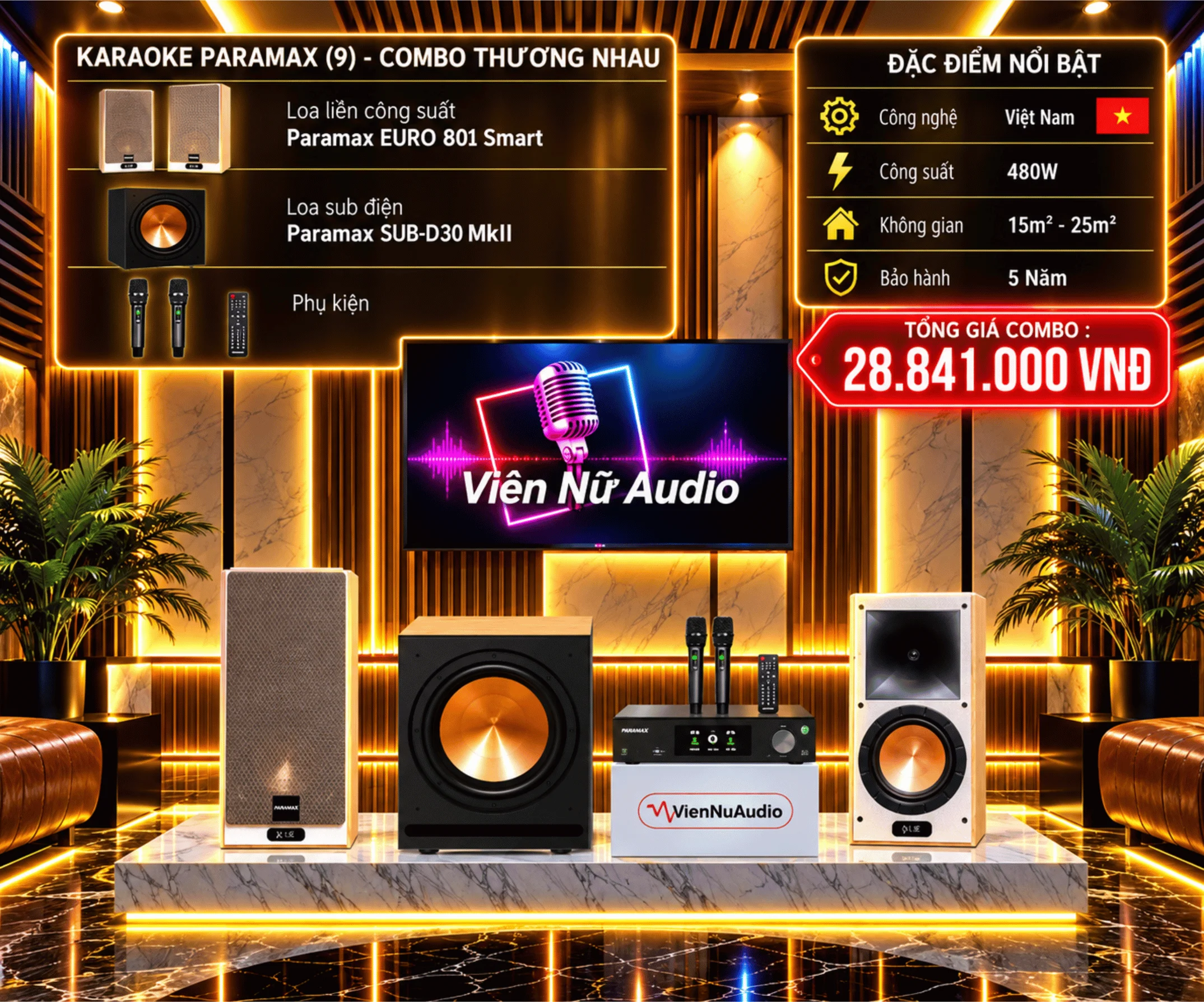 Karaoke Paramax - Combo Thương Nhau