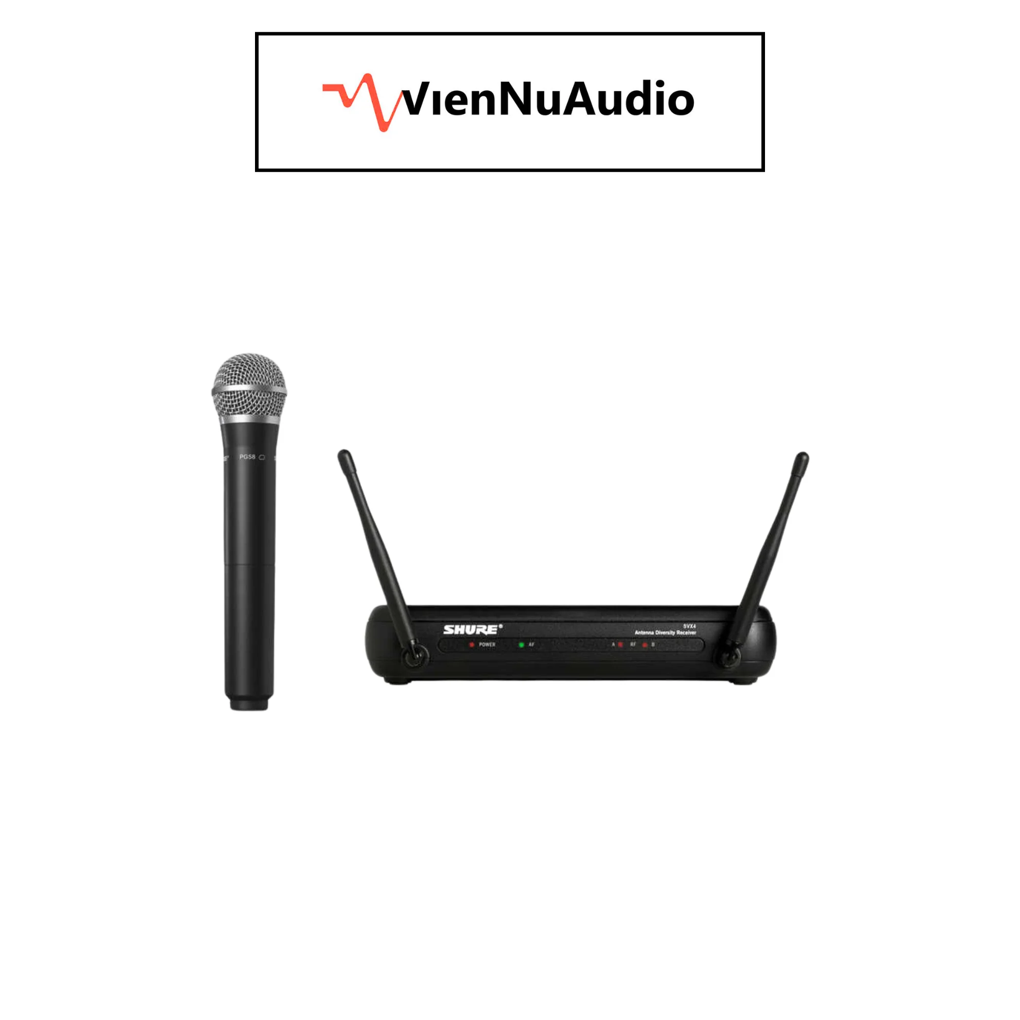 Bộ thu và micro không dây cầm tay Shure SVX24A/PG58